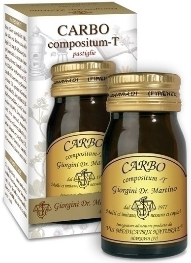 CARBO COMPOSITUM T 225 PASTIGLIE - Luckyfarma.it