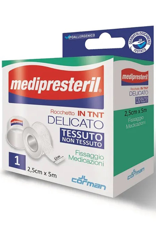 CEROTTO MEDIPRESTERIL DISPENSER TESSUTO NON TESSUTO 5X250CM - Luckyfarma.it