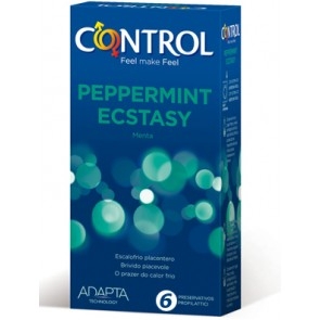 PROFILATTICO CONTROL PEPPERMINT ECSTASY 6 PEZZI - Luckyfarma.it
