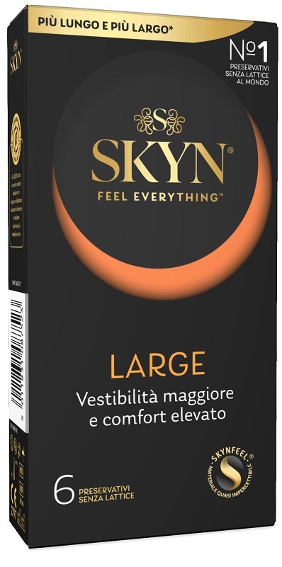 PROFILATTICO ANSELL AKUEL SKYN LARGE B 6 PEZZI - Luckyfarma.it
