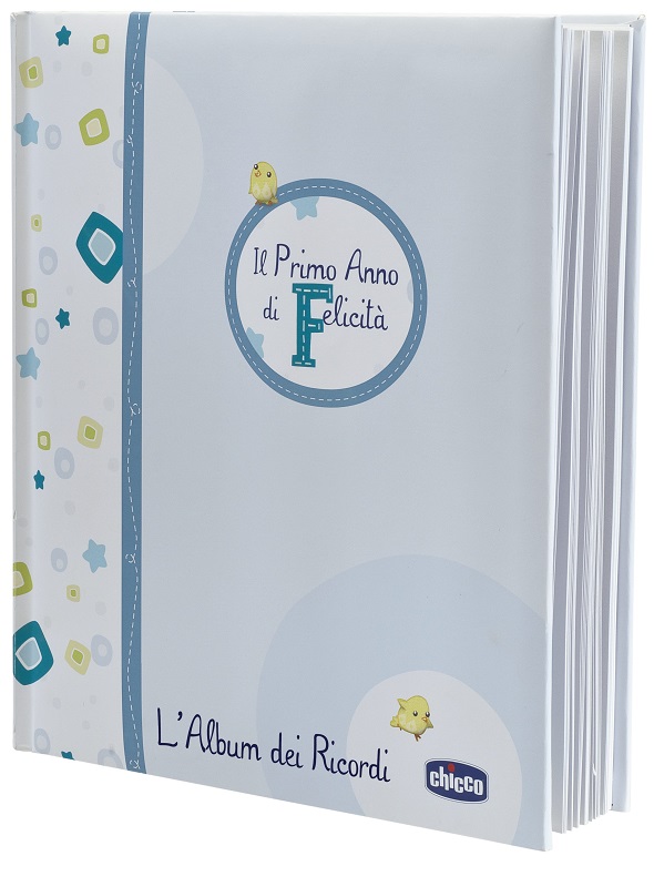 CHICCO LIBRO RICORDI AZZURRO - Luckyfarma.it