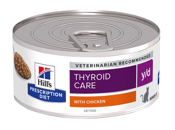 PRESCRIPTION DIET FELINE THYROID CARE Y/D 156 G - Luckyfarma.it
