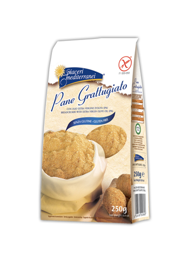 PIACERI MEDITERRANEI PANE GRATTUGGIATO SENZA GLUTINE 250 G - Luckyfarma.it