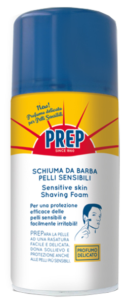 PREP SCHIUMA BARBA PELLE SENSIBILE 300 ML - Luckyfarma.it