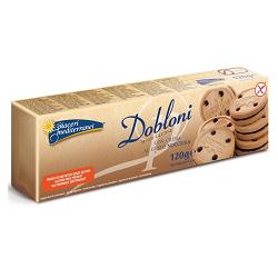 PIACERI MEDITERRANEI DOBLONI CON CREMA NOCCIOLA 120 GRAMMI - Luckyfarma.it