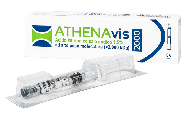 SIRINGA INTRA-ARTICOLARE ATHENAVIS 2000 ACIDO IALURONICO 1,5% 30MG 2 ML - Luckyfarma.it