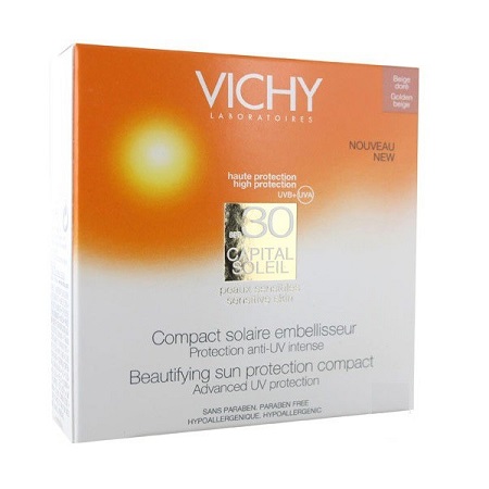 VICHY CAPITAL SOLEIL COMPACT CLAIRE 30 10 G - Luckyfarma.it