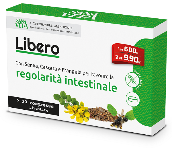 SANAVITA LIBERO 20 COMPRESSE - Luckyfarma.it