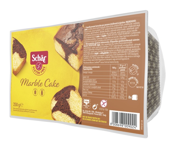 SCHAR MARBLE CAKE 250 G - Luckyfarma.it