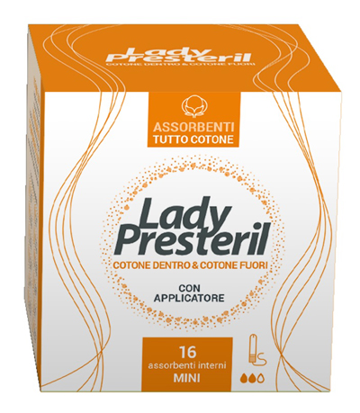 LADY PRESTERIL ASSORBENTI INTERNI MINI 16 PEZZI - Luckyfarma.it