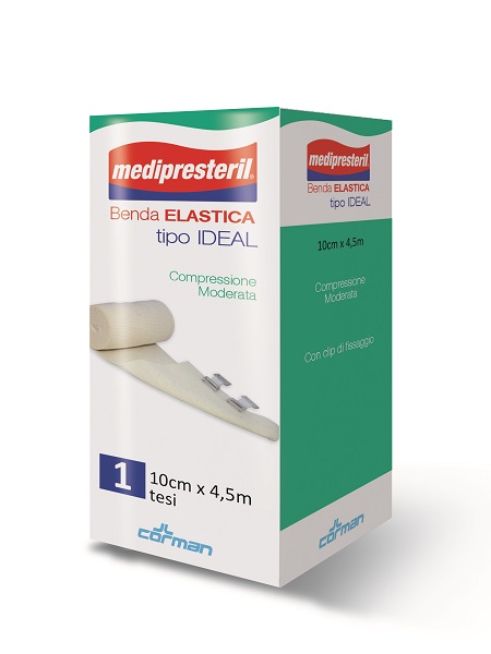 BENDA ELASTICA MEDIPRESTERIL IDEAL CM10X45MT - Luckyfarma.it