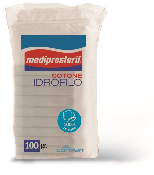 COTONE IDROFILO FU MEDIPRESTERIL CONFEZIONE DA 100GRAMMI - Luckyfarma.it