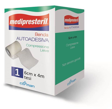 BENDA ADESIVA MEDIPRESTERIL 6X400CM - Luckyfarma.it