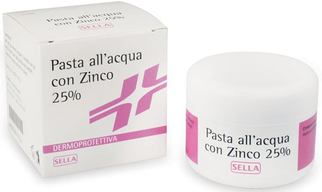 PASTA ACQUA CON ZINCO 25% 100 ML - Luckyfarma.it