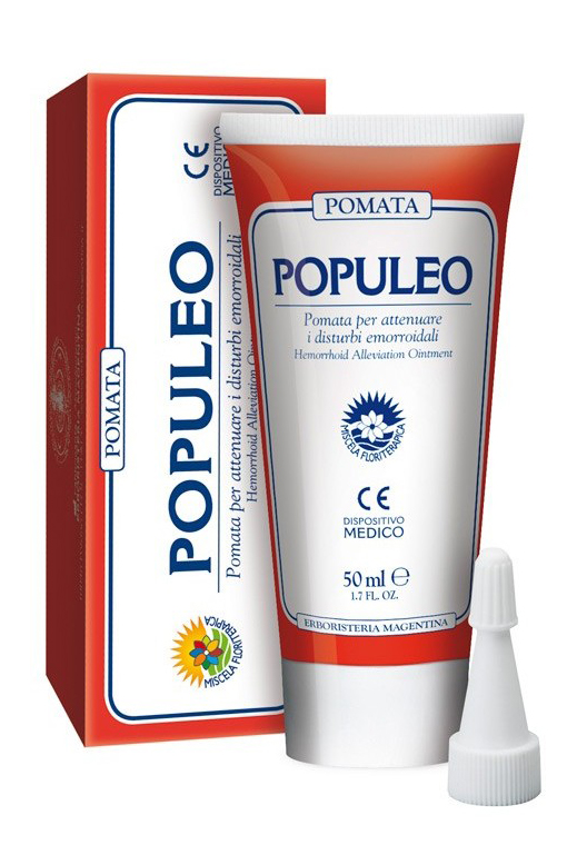 POPULEO POMATA EMORROIDI 50 ML - Luckyfarma.it