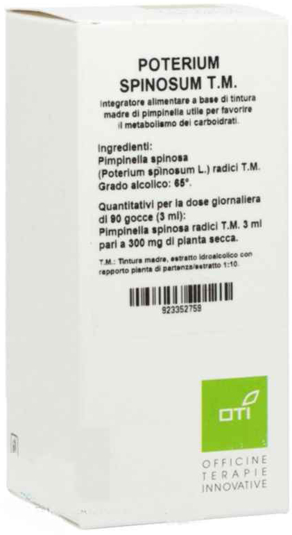 POTERIUM SPINOSUM TINTURA MADRE GOCCE 100ML - Luckyfarma.it