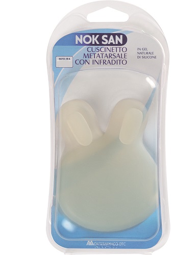 NOK SAN GEL CUSCINETTO METATARSALE CON INFRADITO S/M - Luckyfarma.it