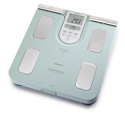 BILANCIA PESAPERSONE CON MONITOR COMPOSIZIONE CORPOREA 4SENSORI PESO PERCENTUALE MASSA GRASSA E MASSA MUSCOLARE BF511 COLORE TURCHESE - Luckyfarma.it