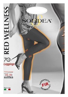 RED WELLNESS 70 LEGGINS MOKA 4XL - Luckyfarma.it