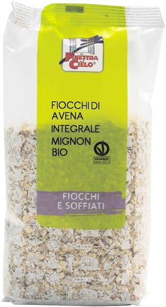 FIOCCHI DI AVENA INTEGRALE MIGNON BIO 500 G - Luckyfarma.it