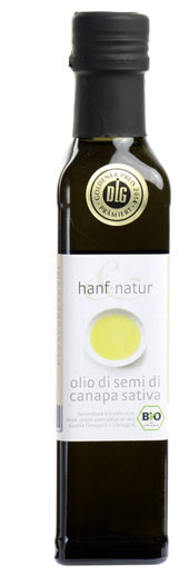 HANF&NATUR CANAPA OLIO DI SEMI BIO 250 ML - Luckyfarma.it