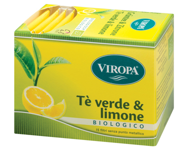 VIROPA TE' VERDE LIMONE BIO 15 FILTRI - Luckyfarma.it