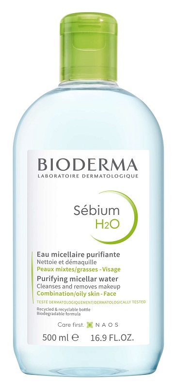 SEBIUM H2O DETERGENTE STRUCCANTE PELLE MISTA 500 ML - Luckyfarma.it