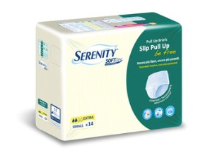PANNOLONE A MUTANDINA SERENITY PULL UP BE FREE SD EXTRA MEDIUM 14 PEZZI - Luckyfarma.it