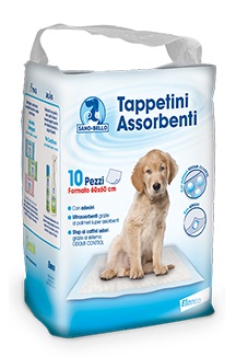 PET CASA CLEAN TAPPETINI ASSORBENTI 60 X 60 10 PEZZI - Luckyfarma.it