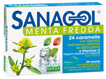 SANAGOL MENTA FREDDA 24 CARAMELLE - Luckyfarma.it