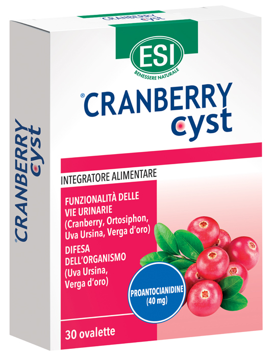 ESI CRANBERRY CYST 30 OVALETTE - Luckyfarma.it