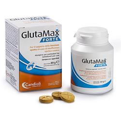 MANGIME COMPLEMENTARE PER CANI GLUTAMAX FORTE BARATTOLO 40 COMPRESSE - Luckyfarma.it