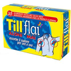 TILL FLAI ASSORBENTI ASCELLARI 10 PEZZI - Luckyfarma.it