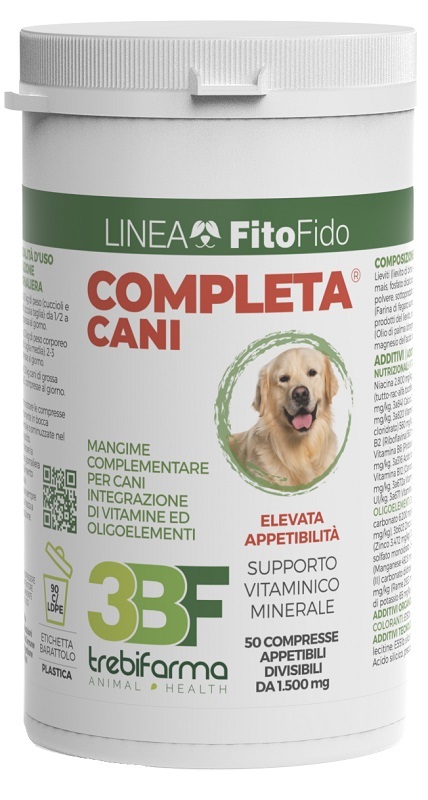 COMPLETA CANI 50 COMPRESSE BARATTOLO 75 G - Luckyfarma.it