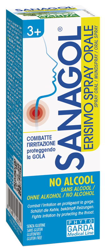SANAGOL SPRAY ERISIMO SENZA ALCOOL 20 ML - Luckyfarma.it