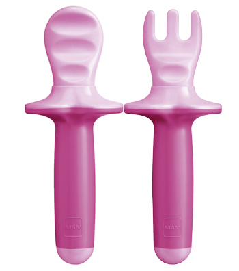MAM POSATE SPOON&FORK TRAINER - Luckyfarma.it