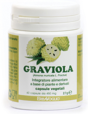 GRAVIOLA 60 CAPSULE PILLOLIERA 27 G - Luckyfarma.it