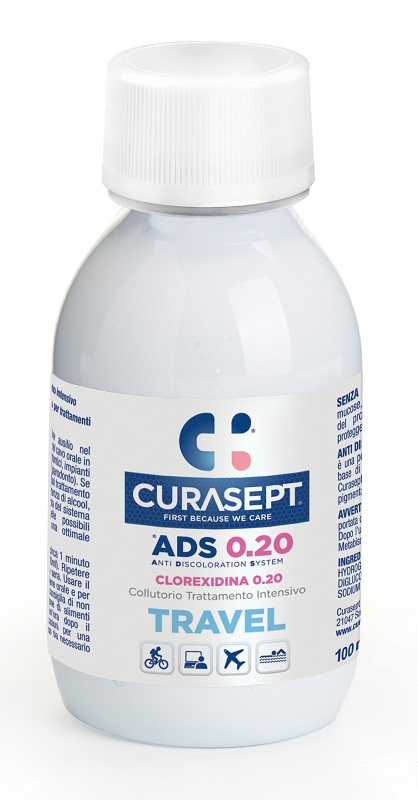 CURASEPT COLLUTORIO 0,20 ADS TRAVEL 100 ML - Luckyfarma.it