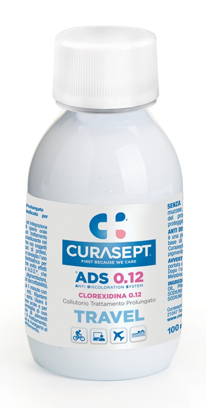 CURASEPT COLLUTORIO 0,12 TRAVEL ADS 100 ML - Luckyfarma.it