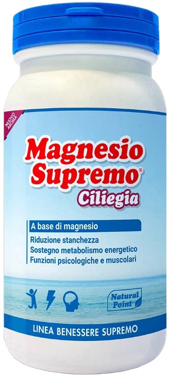 MAGNESIO SUPREMO CILIEGIA POLVERE 150 G - Luckyfarma.it