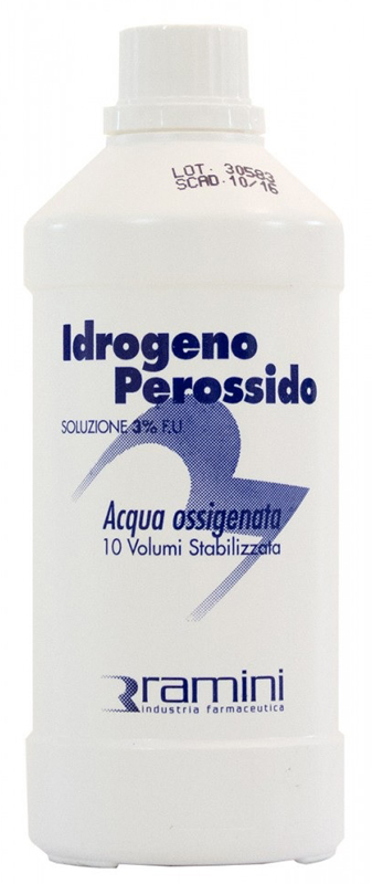 PEROSSIDO D'IDROGENO FU SOLUZIONE 3% 10 VOLUMI 200 ML - Luckyfarma.it