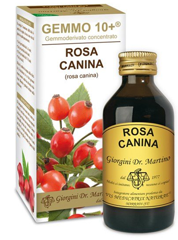 GEMMO 10+ ROSA CANINA LIQUIDO ANALCOLICO 100 ML - Luckyfarma.it