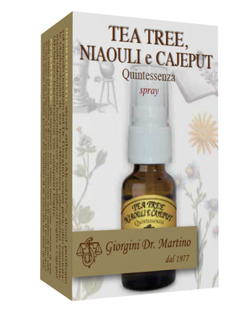 TEA TREE NIAOULI E CAJEPUT QUINTESSENZA SPRAY 15 ML - Luckyfarma.it