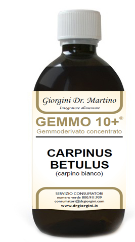 GEMMO 10+ CARPINO BIANCO 500 ML LIQUIDO ANALCOLICO - Luckyfarma.it