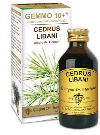 GEMMO 10+ CEDRO DEL LIBANO 100 ML LIQUIDO ANALCOLICO - Luckyfarma.it