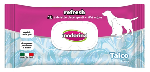 SALVIETTE TALCO INODORINA 40 PEZZI - Luckyfarma.it