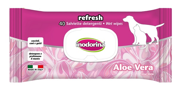 SALVIETTE ALOE VERA INODORINA 40 PEZZI - Luckyfarma.it