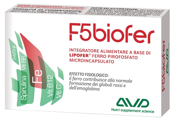 F5 BIOFER 30 CAPSULE BLISTER 14,8 G - Luckyfarma.it