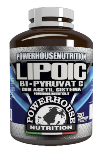 LIPOIC B1-PYRUVAT CON ACETIL CISTEINA 120 COMPRESSE - Luckyfarma.it