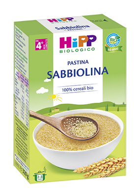 HIPP BIO PASTINA SABBIOLINA 320 G - Luckyfarma.it